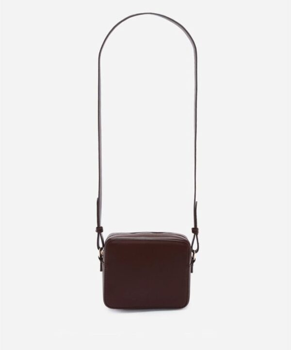 Bolsa Tiracolo Quadrada Marrom
